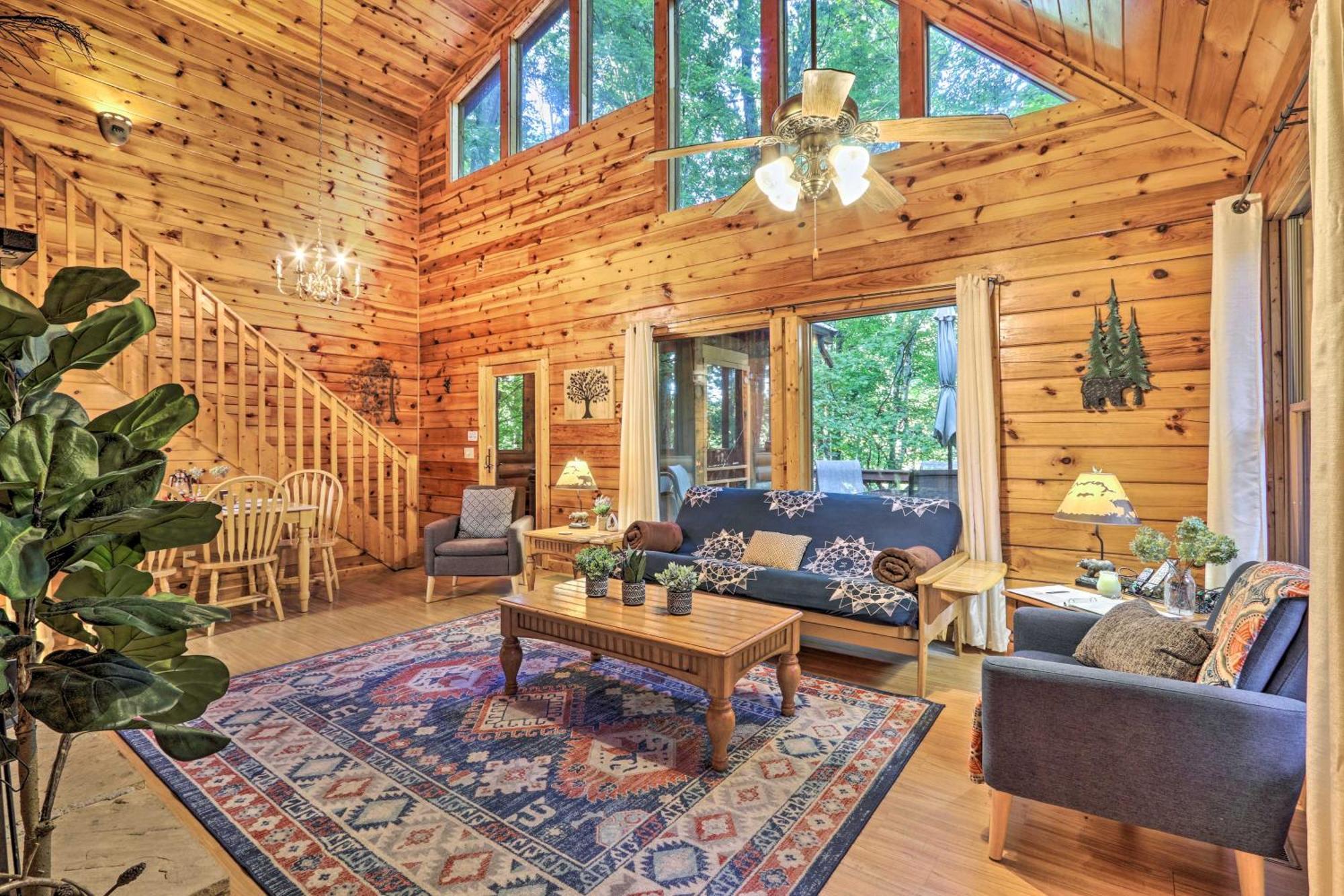 Cozy Mountain Cabin In Perfect Location Sevierville Luaran gambar