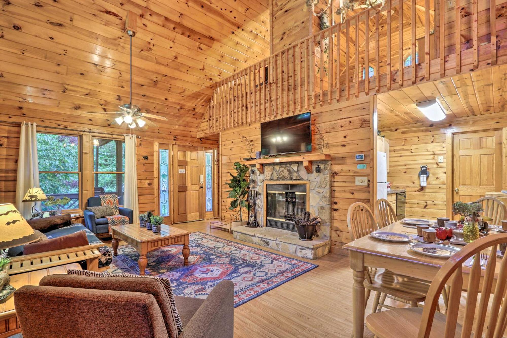 Cozy Mountain Cabin In Perfect Location Sevierville Luaran gambar