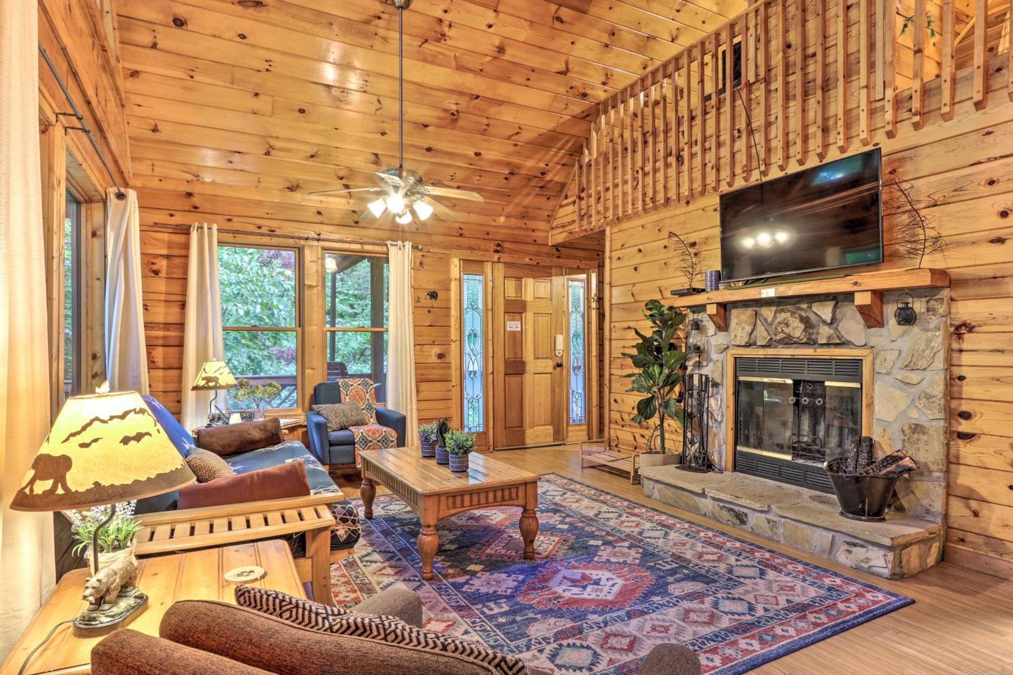 Cozy Mountain Cabin In Perfect Location Sevierville Luaran gambar