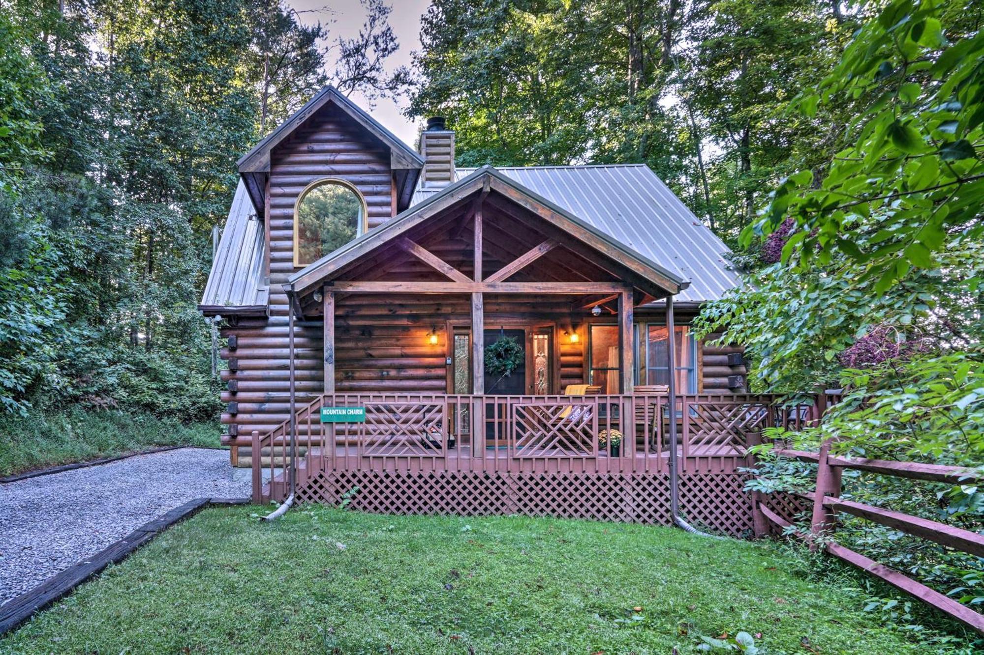 Cozy Mountain Cabin In Perfect Location Sevierville Luaran gambar